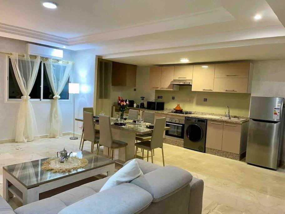 Appartement Haut Standing 3 Chambres Avec Terasse Quartier Gueliz Hivernage A Marrakech I19 مراكش المظهر الخارجي الصورة